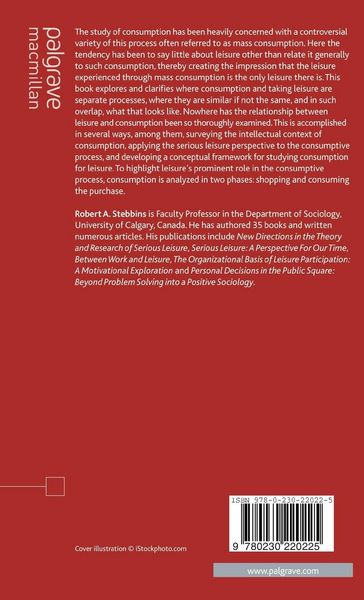 Produktbild: Leisure and Consumption