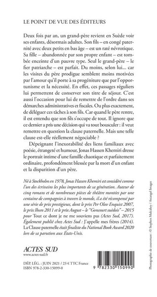 Produktbild: La clause paternelle