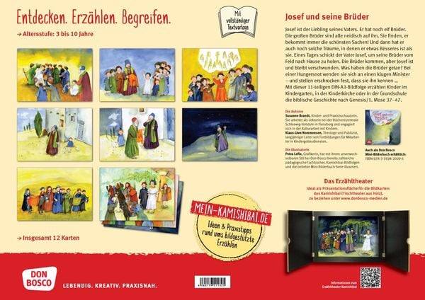 Produktbild: Josef und seine Br&uuml;der. Kamishibai Bildkartenset