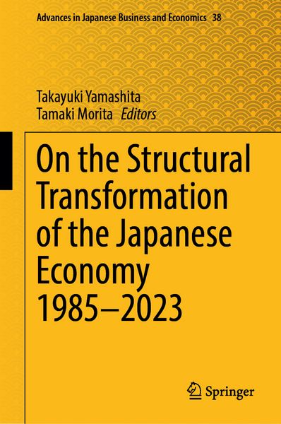 Produktbild: On the Structural Transformation of the Japanese Economy 1985-2023