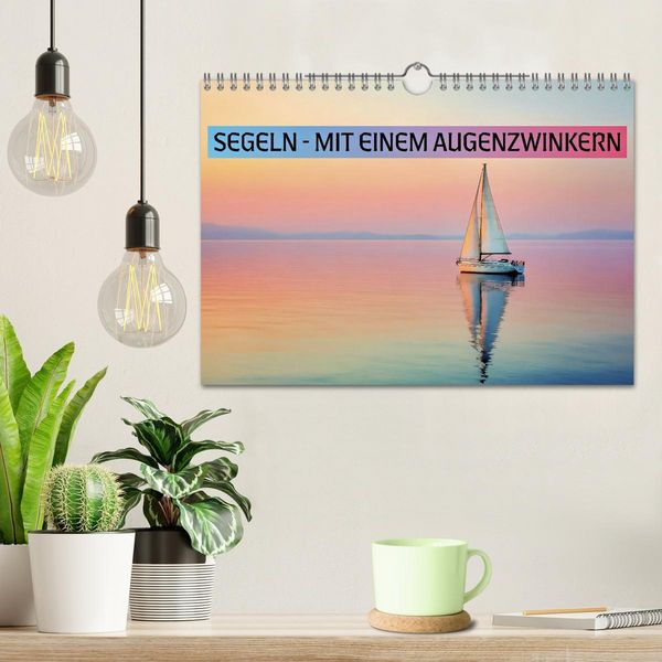 Produktbild: Segeln - mit einem Augenzwinkern (Wandkalender 2027 DIN A4 quer), CALVENDO Monatskalender