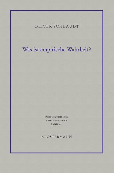Produktbild: Was ist empirische Wahrheit?