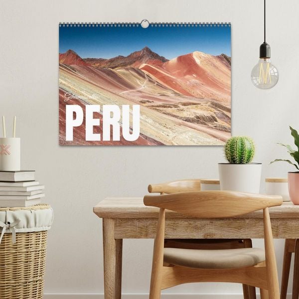 Produktbild: Geheimnisvolles Peru (Wandkalender 2026 DIN A3 quer), CALVENDO Monatskalender