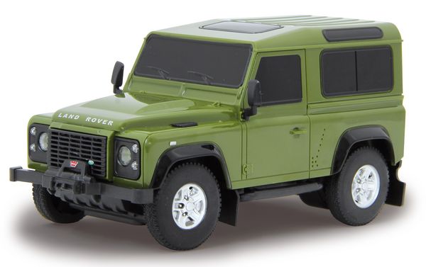 Produktbild: Jamara Land Rover Defender 1:24 gr&uuml;n 27MHz