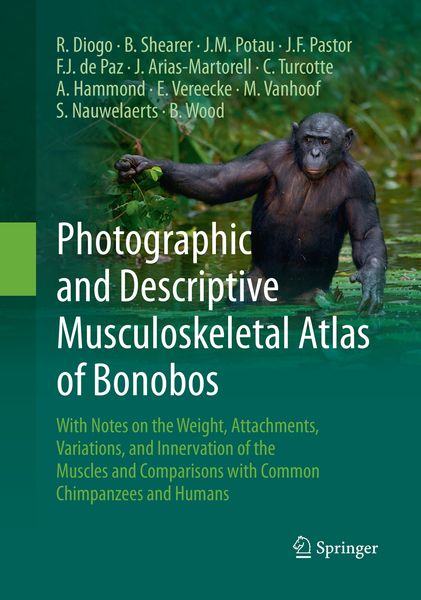 Produktbild: Photographic and Descriptive Musculoskeletal Atlas of Bonobos