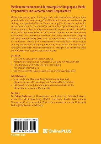 Produktbild: Medienunternehmen und der strategische Umgang mit Media Responsibility und Corporate Social Responsibility