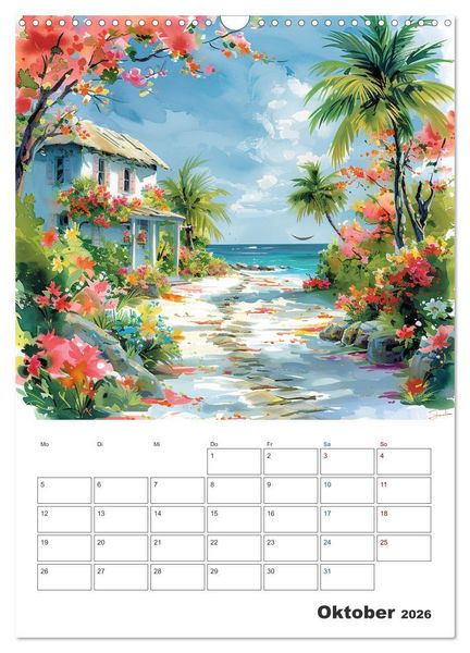 Produktbild: Sand zwischen den Zehen (Wandkalender 2026 DIN A3 hoch), CALVENDO Monatskalender