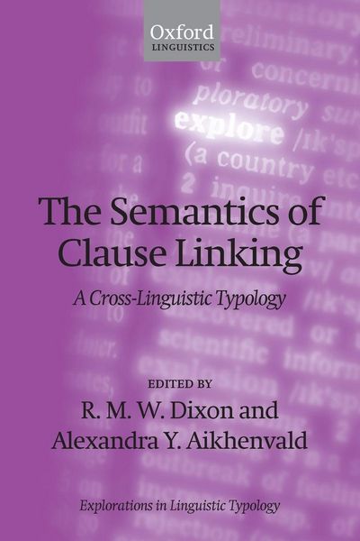 Produktbild: Semantics of Clause Linking
