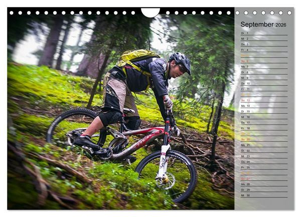 Produktbild: Downhill Moments (Wandkalender 2026 DIN A4 quer), CALVENDO Monatskalender