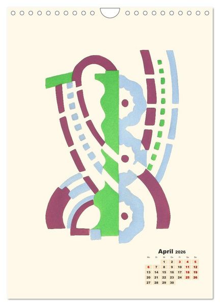 Produktbild: Serge Gladky - Blumen (Wandkalender 2026 DIN A4 hoch), CALVENDO Monatskalender