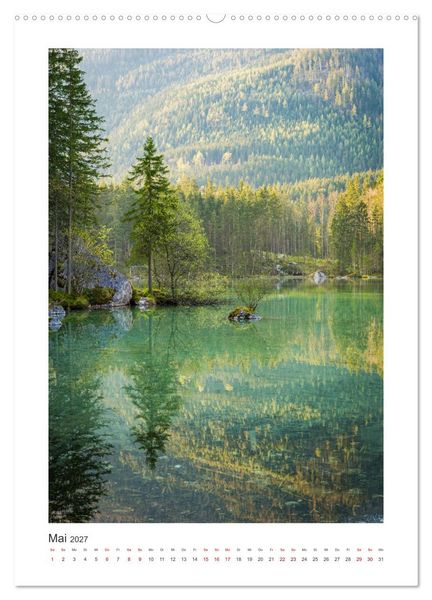 Produktbild: Ein Jahr am Hintersee (hochwertiger Premium Wandkalender 2027 DIN A2 hoch), Kunstdruck in Hochglanz