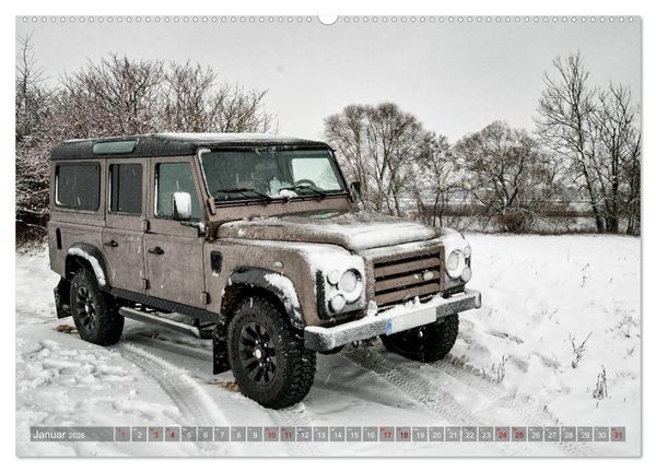 Produktbild: Mit dem 4x4 durch Europa (Wandkalender 2026 DIN A2 quer), CALVENDO Monatskalender