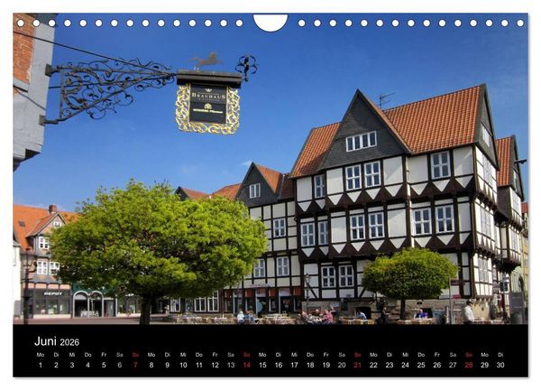 Produktbild: Wolfenb&uuml;tteler Stadtansichten (Wandkalender 2026 DIN A4 quer), CALVENDO Monatskalender