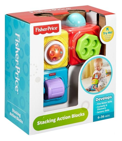 Fisher Price - Spiel- und Stapelwürfel