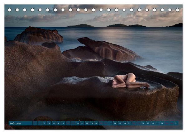 Produktbild: Passion du nu artistique (Calendrier de bureau 2026 DIN A5 vertical), CALVENDO calendrier mensuel