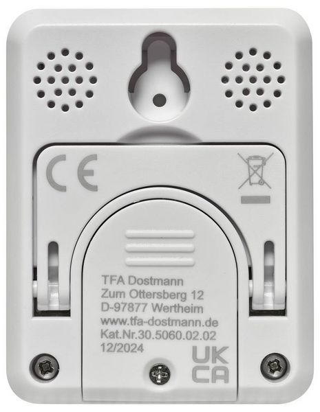 Produktbild: TFA Dostmann Thermo-/Hygrometer Wei&szlig; 30.5060.02