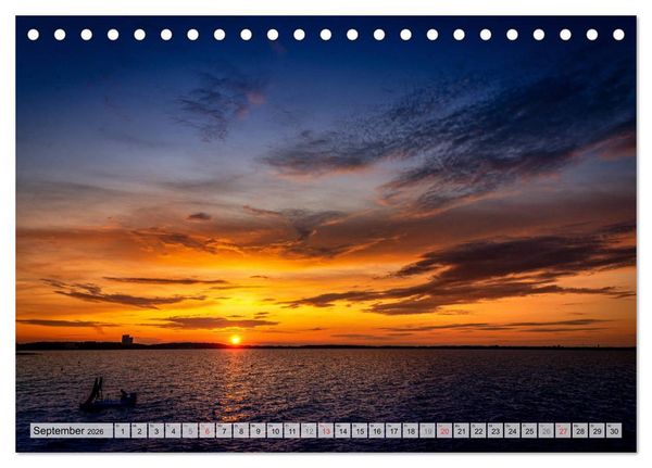 Produktbild: Niendorf Ostsee (Tischkalender 2026 DIN A5 quer), CALVENDO Monatskalender
