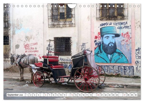 Produktbild: FIDEL CASTRO (Wandkalender 2026 DIN A4 quer), CALVENDO Monatskalender