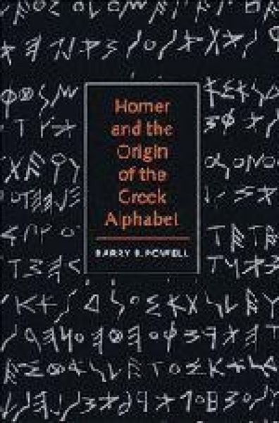 Produktbild: Homer and the Origin of the Greek Alphabet