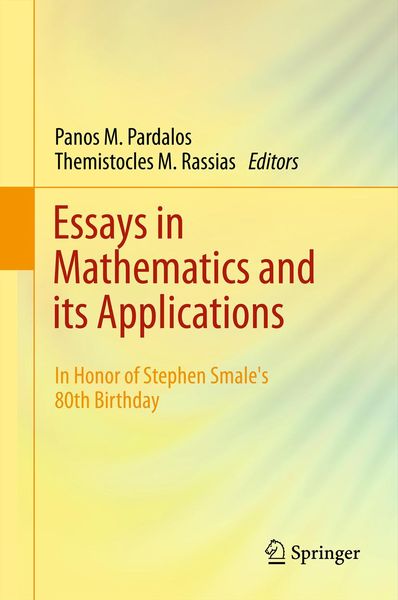 Produktbild: Essays in Mathematics and its Applications