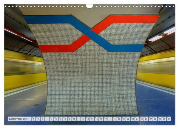 Produktbild: Ruhrbahn: U Linien verbinden (Wandkalender 2027 DIN A3 quer), CALVENDO Monatskalender