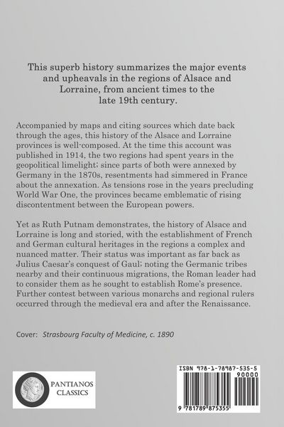 Produktbild: Alsace and Lorraine, from Caesar to Kaiser