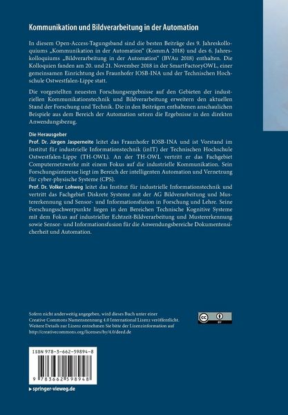Produktbild: Kommunikation und Bildverarbeitung in der Automation