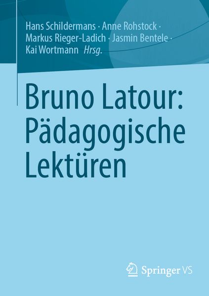 Produktbild: Bruno Latour: P&auml;dagogische Lekt&uuml;ren