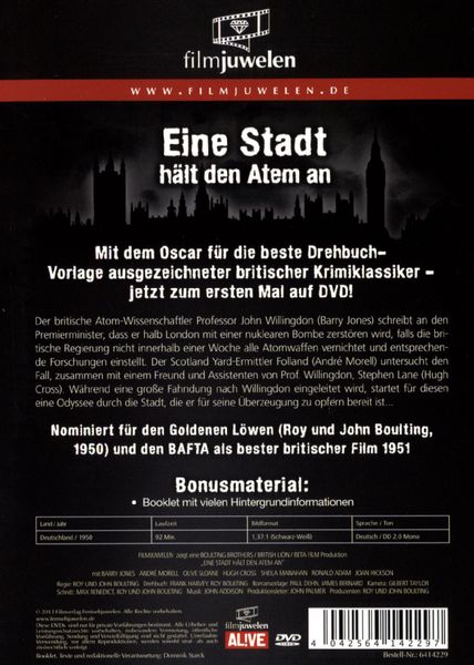 Produktbild: Eine Stadt h&auml;lt den Atem an - Filmjuwelen