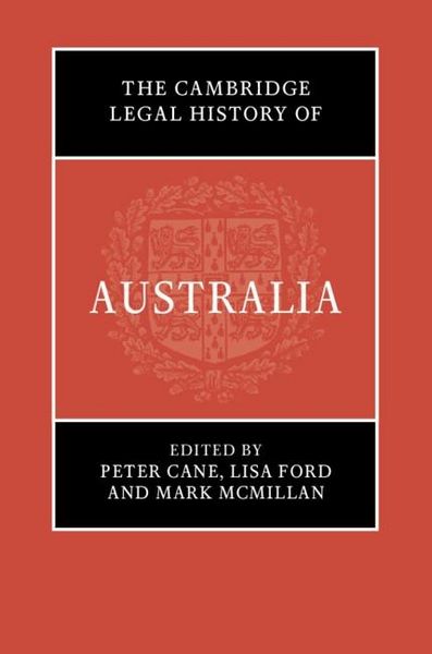 Produktbild: Cambridge Legal History of Australia