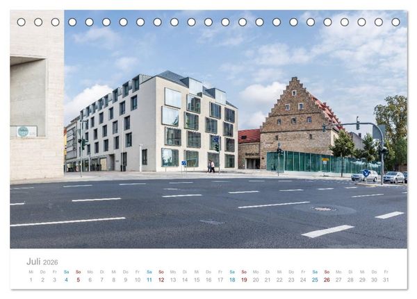 Produktbild: Schweinfurt - Stadt der Kunst und Industrie (Tischkalender 2026 DIN A5 quer), CALVENDO Monatskalender