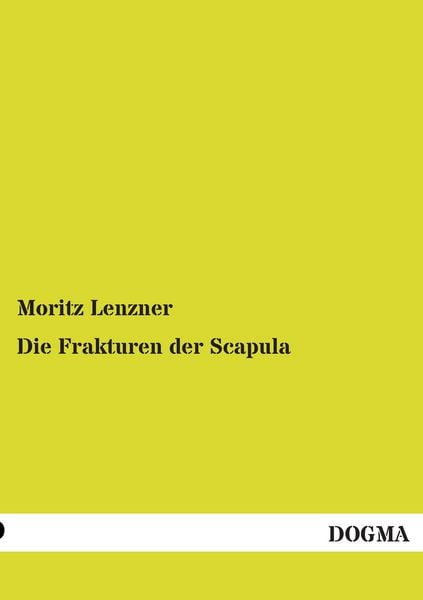 Produktbild: Die Frakturen der Scapula