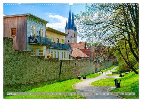 Produktbild: Ein Blick auf M&uuml;hlhausen in Th&uuml;ringen (Wandkalender 2026 DIN A2 quer), CALVENDO Monatskalender