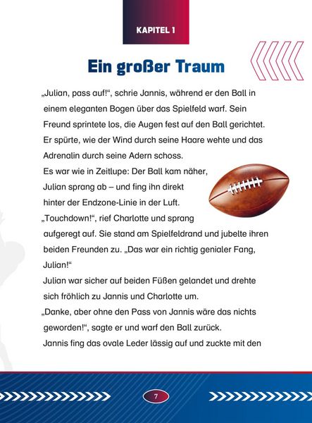 Produktbild: NFL: Touchdown-Tr&auml;ume &ndash; Ein Lese-Abenteuer &uuml;ber American Football