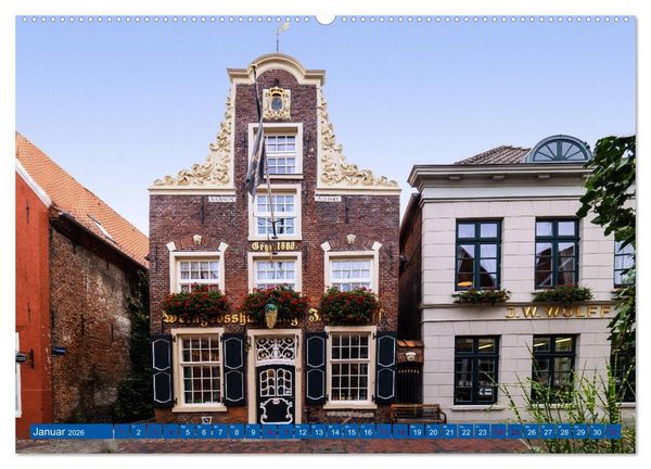 Produktbild: Leer - Das Tor zu Ostfriesland (Wandkalender 2026 DIN A2 quer), CALVENDO Monatskalender