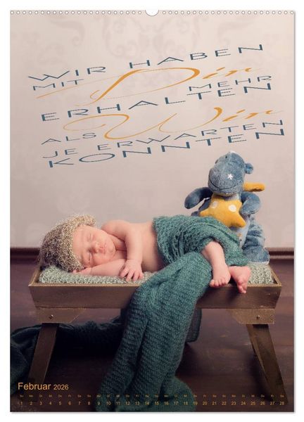 Produktbild: Babys - Die Liebe des Lebens (hochwertiger Premium Wandkalender 2026 DIN A2 hoch), Kunstdruck in Hochglanz