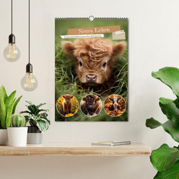Produktbild: Neues Leben (Wandkalender 2026 DIN A3 hoch), CALVENDO Monatskalender