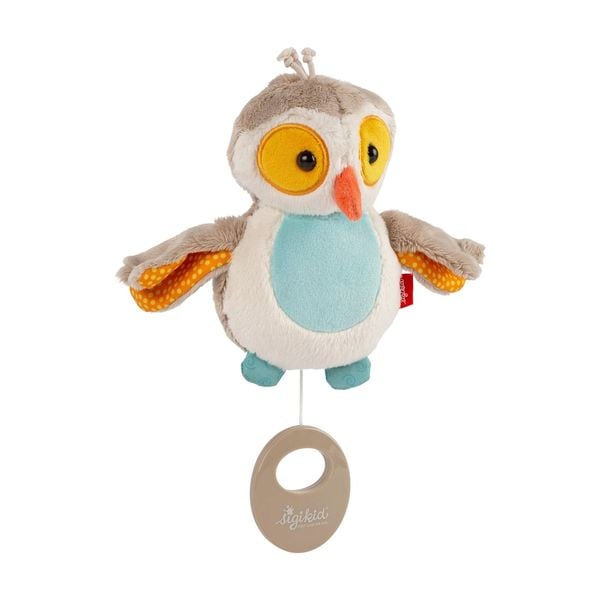 sigikid 42545 - Spieluhr Eule Kinderbunt, mit Harry Potter Theme