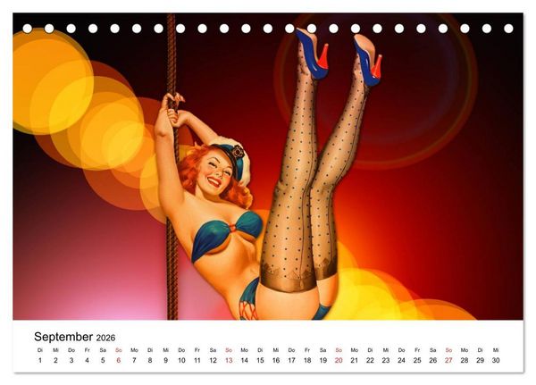 Produktbild: Vintage-Poster aus Theater, Film und Werbung (Tischkalender 2026 DIN A5 quer), CALVENDO Monatskalender