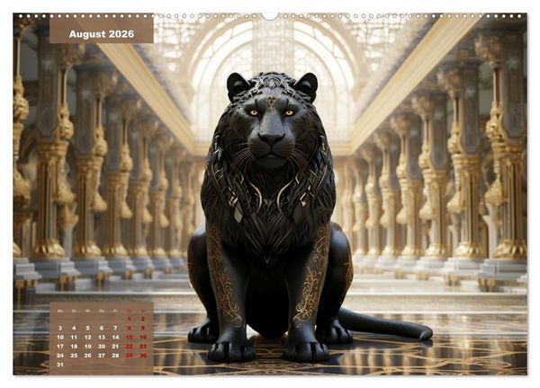 Produktbild: Exotische Pal&auml;ste (Wandkalender 2026 DIN A2 quer), CALVENDO Monatskalender