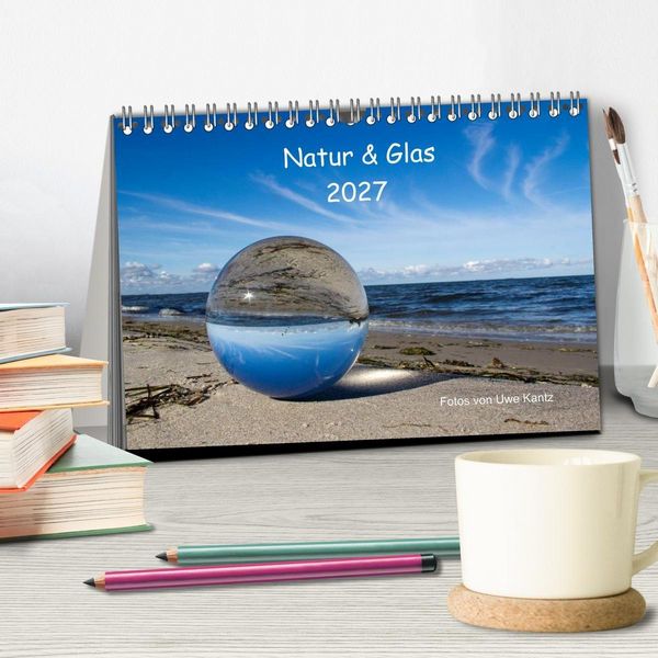 Produktbild: Natur und Glas (Tischkalender 2027 DIN A5 quer), CALVENDO Monatskalender
