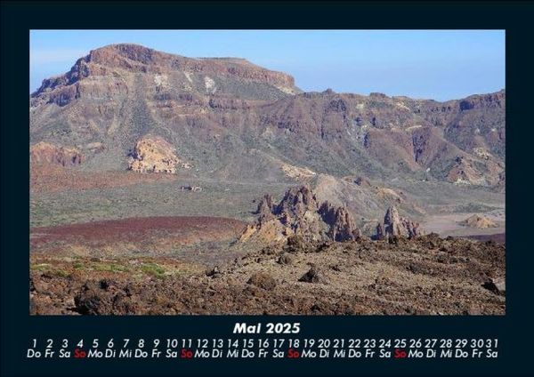 Produktbild: Bergige Welten 2025 Fotokalender DIN A5