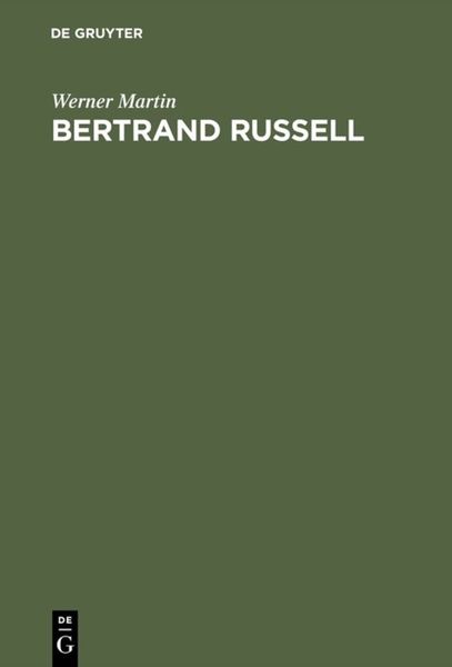 Produktbild: Bertrand Russell