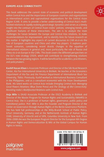 Produktbild: Europe-Central Asia Relations