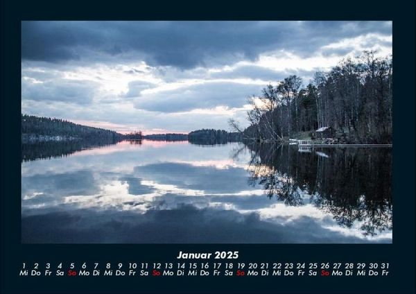 Produktbild: Tage am See 2025 Fotokalender DIN A4