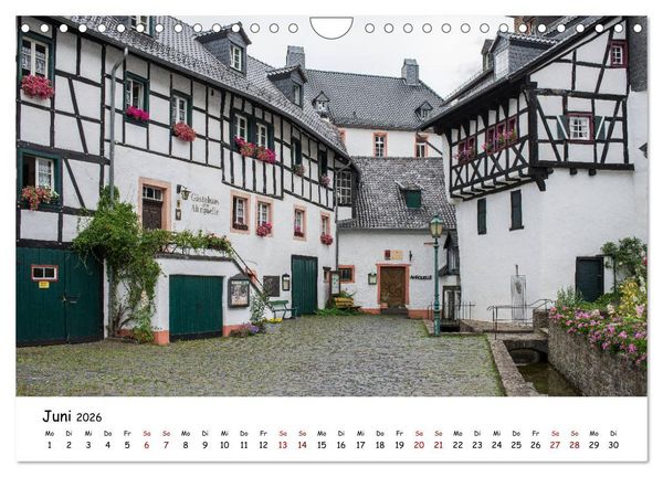 Produktbild: Die Eifel - Orte und Landschaften (Wandkalender 2026 DIN A4 quer), CALVENDO Monatskalender