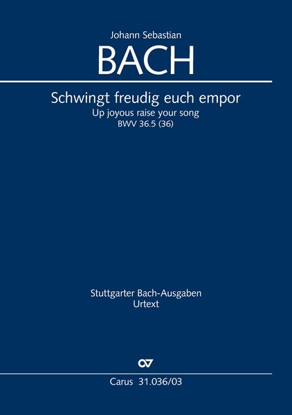Produktbild: Schwingt freudig euch empor (Klavierauszug)