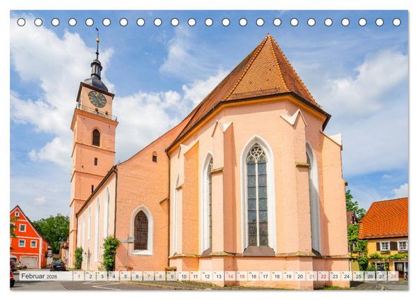 Produktbild: Neustadt an der Aisch Impressionen (Tischkalender 2026 DIN A5 quer), CALVENDO Monatskalender