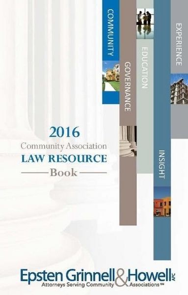 Produktbild: 2016 Community Association Law Resource Book