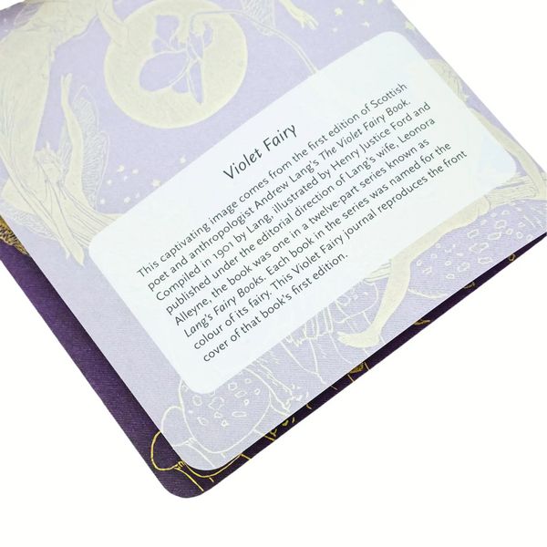 Produktbild: Notizheft, Violet Fairy, A6, Liniert